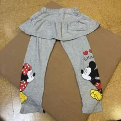 ミニーマウス・ミッキーマウス スカート付きレギンス
