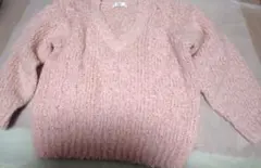 廃棄予定　限界値下家で着て暖房費対策に♪CP Tokyo ニットセーターピンクM