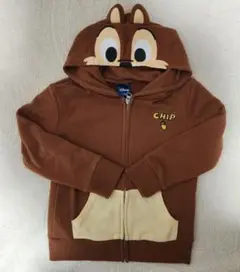 ディズニー チップ&デール チップ なりきり パーカー 120
