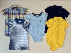 Ralph Lauren ロンパース70 5点セット