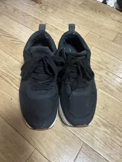 ZARAブラック プラットフォームスニーカー37