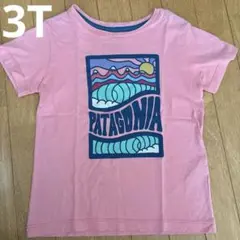 PATAGONIA ピンク Tシャツ 3Tのサムネイル