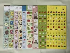 セリア キャンドゥ ダイソー ガイア シールシート 9枚セット