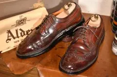 ALDEN #975 cordovan 7 1/2B/D 25.5cmのサムネイル