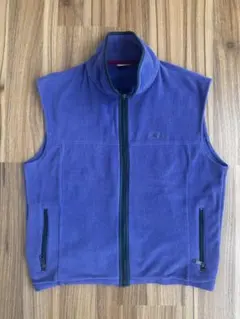 L.L.Bean フリースベスト 80s 90s 筆記体ロゴ　エルエルビーン