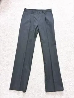 ◆五大陸 ウール１００％ スラックス 光沢 落ち感 スタイルアップ/ 美品◆