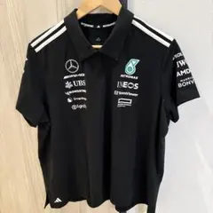 Mercedes AMG ポロシャツ 黒 - メルカリ