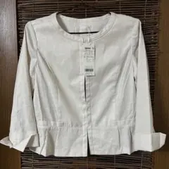 ☆タグ付き新品☆any SISのノーカラージャケットsize2