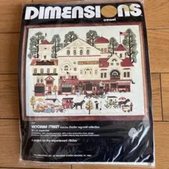 DIMENSIONS VICTORIAN STREET 刺繍キット