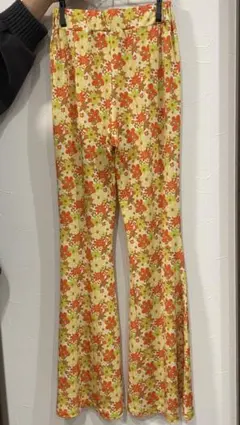 Stella McCartney フラワープリント イージーパンツ シルク混 - メルカリ