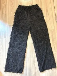 FREAK'S STORE フリンジパンツ 黒