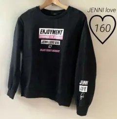 JENNI love ジェニィラブ トレーナー 黒 160