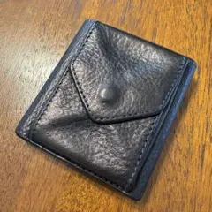 レア✨ Hender scheme clasp wallet 三つ折り 財布 黒 - メルカリ