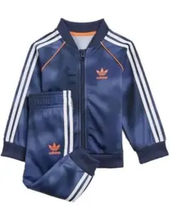 adidas オールオーバープリント カモ SST ジャージ　　キッズ