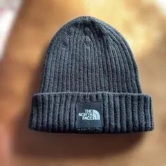 新品未使用！ノースフェイスニット帽　男女　サイズフリー　　ブラック