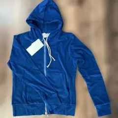 yohaku 新品ベロアパーカー　ブルー