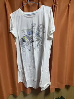 THE BACK HORN 半袖Tシャツチュニック ホワイト