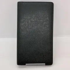 LOUIS VUITTON タイガ 二つ折り財布 ブラック ヴィトン