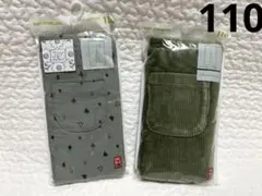 ユニクロ　コーデュロイ　10分丈レギンス　パンツ　110㎝　新品