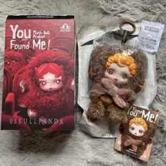 SKULLPANDA You Found Me! シリーズ ぬいぐるみペンダント