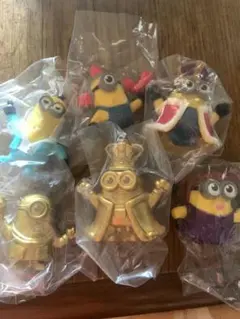 ハッピーセット　ミニオンゴールド2体セット