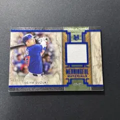 99枚限定 鈴木誠也 2025 Topps Museum QUAD レリック - メルカリ