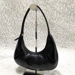 【極美品】 ZARA ワンショルダーバッグ 00s y2k ハーフムーン 大人気