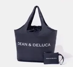 DEAN & DELUCA 折りたたみエコバッグ ネイビー　GLOW付録