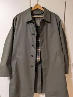 ステンカラーコート　ユナイテッドアローズ　オリーブカラー　Lサイズ　インナー付き