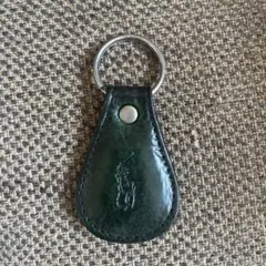 値下げ。Polo by Ralph Lauren ダークグリーン キーホルダー