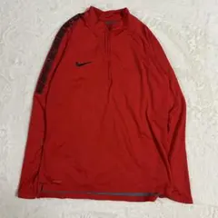 Nike SHIELD 赤 ハーフジップ スポーツウェア