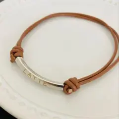 犬猫用オーダー■真鍮製本革迷子札チョーカー 3