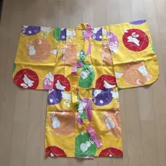 みきハウス 浴衣 子供用 120サイズ うさぎ柄❇️新品未使用のサムネイル