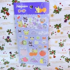 ポケモン　ポケピース　シール　ステッカー