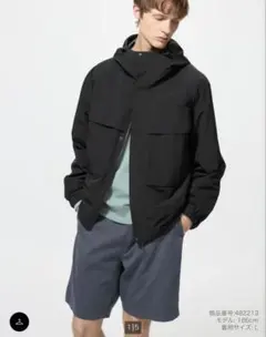 ユニクロ　UNIQLO ウインドプルーフパーカ