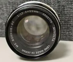 2026年最新】minolta mc rokkor 85mm f1.7の人気アイテム - メルカリ