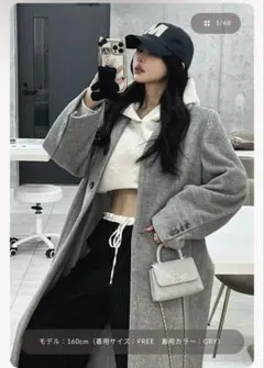 Darich ベーシックテーラードロングコートのサムネイル