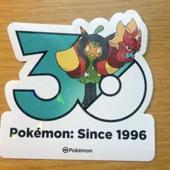 ポケモン 30周年記念 ステッカー オーガポン - メルカリ