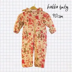 hakka baby 花柄アウター 90cm　ジャンプスーツ
