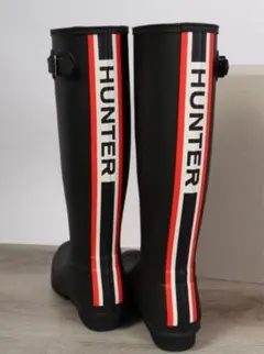 HUNTER ブラック レインブーツ