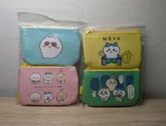 ちいかわ 東京みやげ 片面メッシュな2個セットポーチ 2種セット