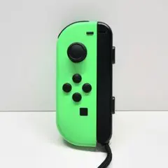 【純正品】Joy-Con ジョイコン　ネオングリーン　L　左　ストラップ付き