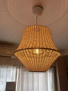 morocco Rattan shade ミニサイズ 5／31まで値下げします。 morocco Rattan shade ミニサイズ - メルカリ