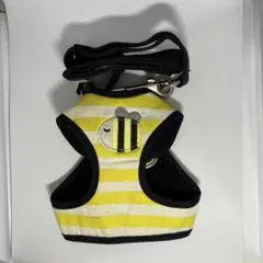 キュートなミツバチデザインの小型犬用ハーネス・リードセット【展示品・美品】