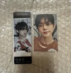 TXT ヨンジュン トレカ 誓い ソロ盤　クリアしおり