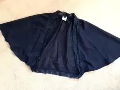 新品 GIRL ショートボレロ ネイビー Ｓ レース パーティ ドレス