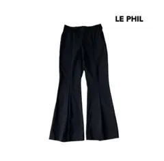 ルフィルLE PHIL】スキューバジャージースカート ブラック0 スリット
