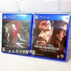 PS4メタルギアソリッド5 グラウンド・ゼロズ　ファントムペイン　2本セット