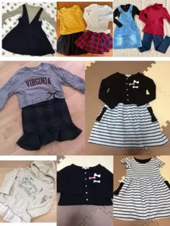 女の子14点セット　プティマイン　グローバルワーク　エニィファム　セラフ