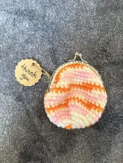 がま口財布　ハンドメイド